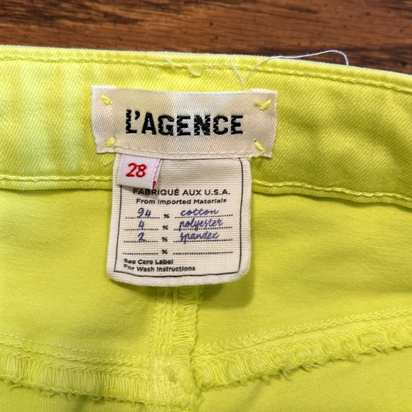 L’Agence Margot Skinny Jean High Rise Daffodil - Picture 8 of 12